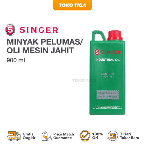 Minyak Pelumas Serbaguna / Oli Mesin Jahit SINGER (900 Ml / 900cc)