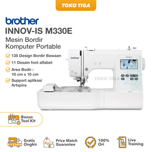 Mesin Bordir Komputer Portable BROTHER Innovis M330E/M-330E