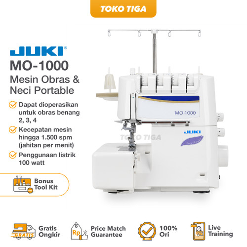 Mesin Obras Neci / Air-threading Serger Overlock JUKI MO-1000 / MO1000