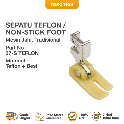 Non-stick Foot / Sepatu Teflon Mesin Jahit Tradisional (37)