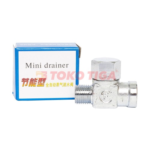 Steam Trap / Mini Drainer 1/4" Setrika Uap Boiler - Medium Quality