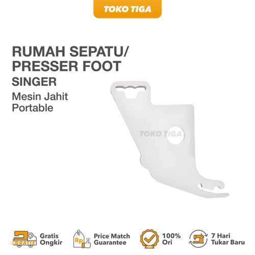 Rumah Sepatu / Presser Foot Adapter SINGER Plastik