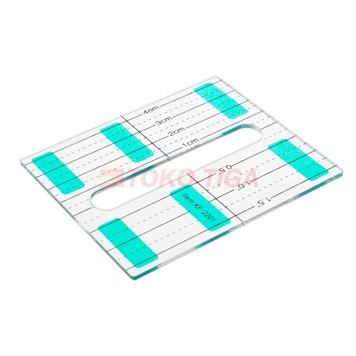 Freemo Ruler Template / Penggaris Quilting Multifungsi (KF-2201)