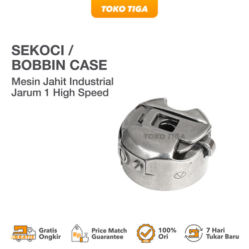 Sekoci / Bobbin Case Mesin Jahit Industri Jarum 1 High Speed