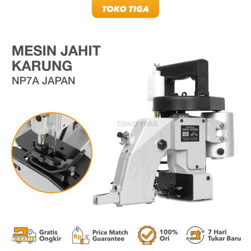 Mesin Jahit Karung NEW LONG NP-7A / NP7A JAPAN Portable Bag Closer