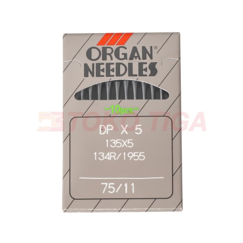 Jarum Organ/Organ Needles DPx5 (Mesin Jahit Industri & Garmen)