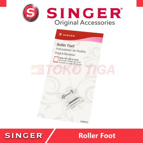 Sepatu Roda / Roller Foot Bahan Tebal SINGER (Mesin Jahit Portable)