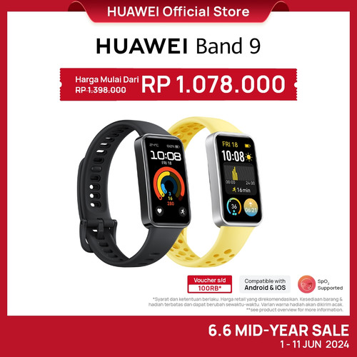 [Combo Deals] HUAWEI Band 9 Smartband + HUAWEI Band 9 Smartband