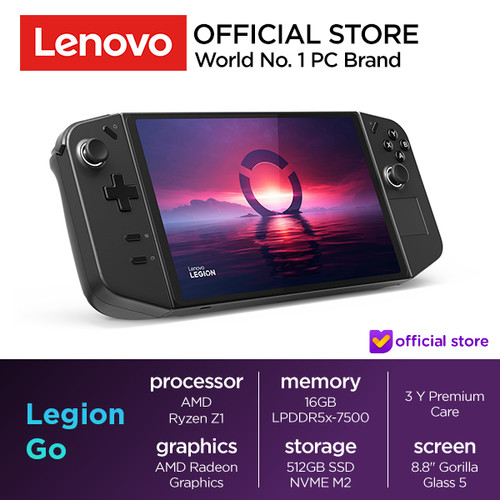 Lenovo Legion Go 8APU1 Ryze Z1 Extreme 16GB 512GB W11 Touch