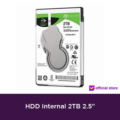 HDD Internal 2TB 2.5"