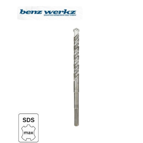 SDS MAX 4-edge 14mm x 340mm - Mata bor beton SDS Max Benz Werkz