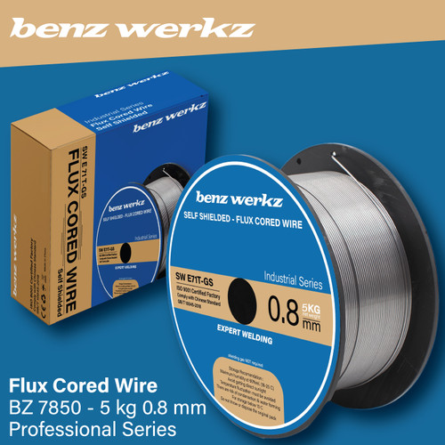 Kawat Las MIG / Flux Cored Wire 0,8 mm 5 Kg Benz Werkz / SW E71T-GS