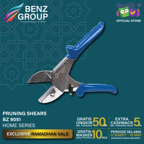 Gunting Dahan Ranting Tanaman BZ9051 / Pruning Shears Benz Werkz