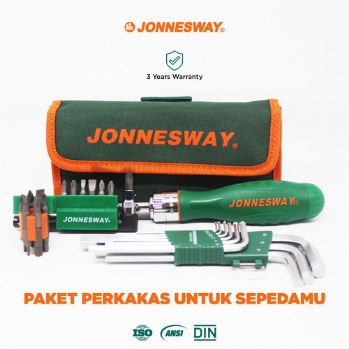 Jonnesway Paket Perkakas Sepeda