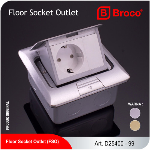 Broco D25400 Floor Socket Outlet