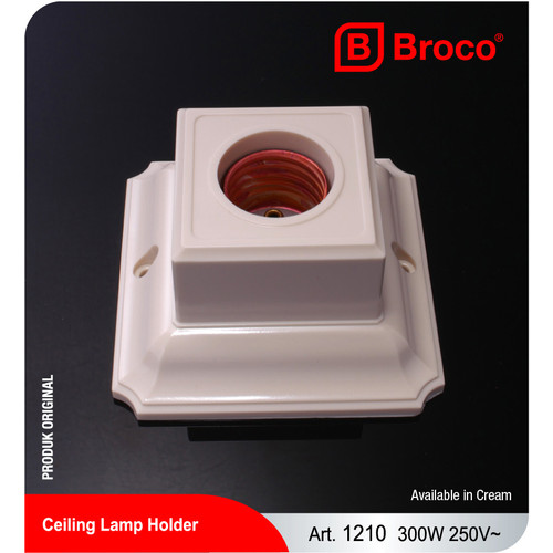 Broco 1210 (B) Fitting Plafon Besar