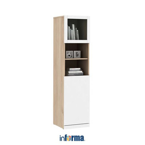 Informa Percy Kabinet Single Side High - Putih