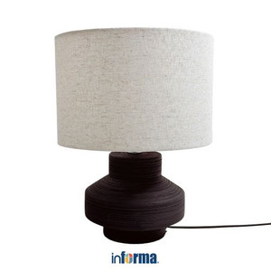 Informa Shelton Lampu Meja - Hitam