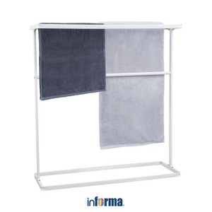 Informa 75X26X80 cm Stanson Jemuran Handuk - Putih