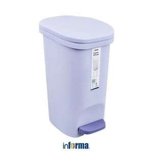 Informa 8 ltr Riley Tempat Sampah - Ungu Muda