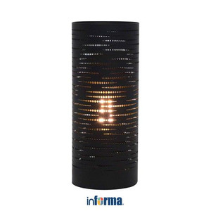 Informa 12X12X28 cm Lenoir Lampu Meja - Hitam