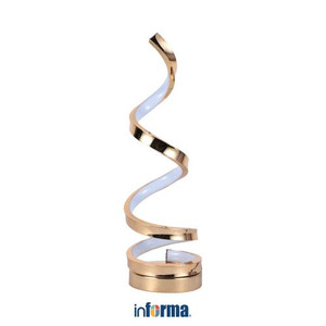 Informa 13X50 cm Lampu Meja Led Dimmable - Gold