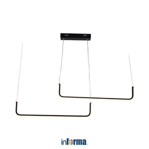 Informa 60 cm Macy Lampu Gantung Hias 2L - Hitam