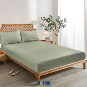 Informa 120X200 cm Set 3 Pcs Seprai Single Bamboo - Hijau Sage