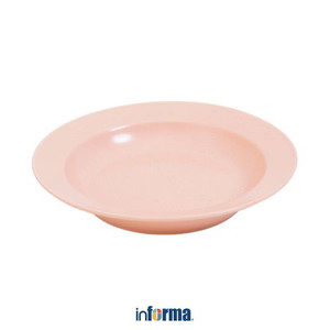 Informa Appetite 20 cm Dynamic Piring Makan Matte - Pink Apricot