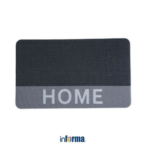 Informa 46X76 cm Keset Kamar Mandi Pvc Foam Home - Hitam