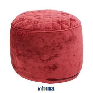 Informa 45X30 cm Mateo Bean Bag - Merah Maroon