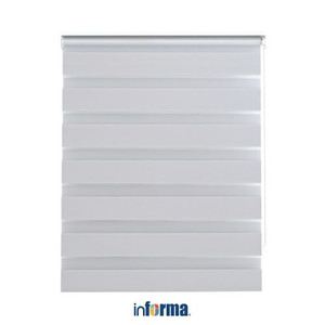 Informa 90X160 cm Day-Night Roller Blind B14 - Abu-Abu