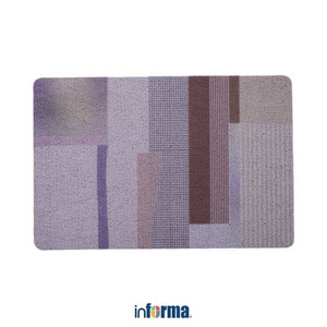 Informa 40X60 cm Keset Kamar Mandi Pvc Rectangle - Krem