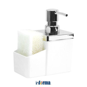 Informa Set 2 Pcs Belda Dispenser Sabun Cuci Piring - Putih