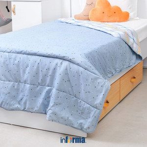 Informa Bed Cover Marshmallow Prints Lilrockets