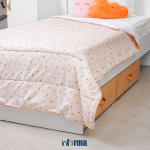 Informa Bed Cover Marshmallow Prints Lilhearts