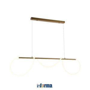 Informa 120 cm Verona Lampu Gantung Hias - Gold