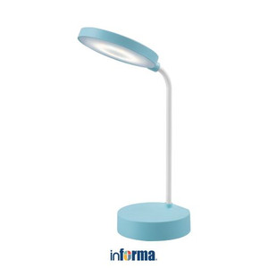 Informa Lampu Meja Led Round - Biru