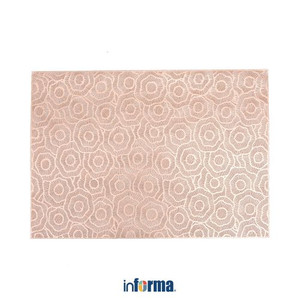 Informa - Appetite Set 4 Pcs Lacer Tatakan Piring Floral - Rose Gold