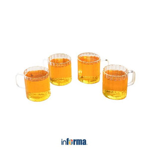 Informa - Appetite 350 Ml Set 4 Pcs Dowells Gelas Minum