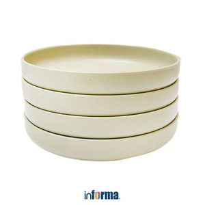 Informa - Appetite 21.5 Cm Set 4 Pcs Freya Piring Makan Pasta - Hijau