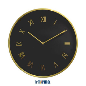 Informa - Informa 40x40 Cm Jam Dinding W329 - Gold