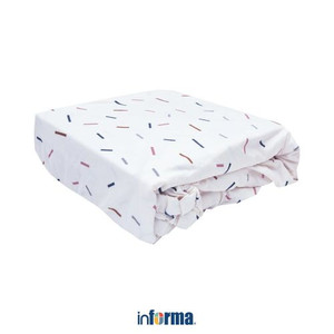 Informa - Informa 104x185 Cm Jimmies Sarung Sofa Bed - Putih