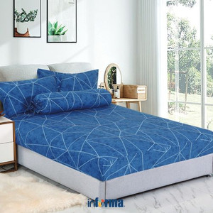 Informa - Linotela 200x200 Cm Set 5 Pcs Seprai Super King Katun Urbano