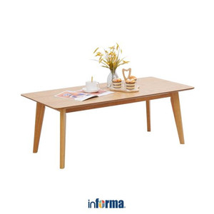 Informa - Informa Magnum Meja Tamu Rectangle - Cokelat Oak