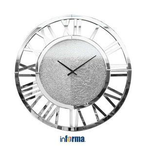 Informa - Informa 80 Cm Jam Dinding Jc02n - Silver