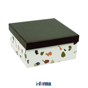 Informa - Deco Kotak Kado Ezzo 16.5 X 16.5 X 8 Cm