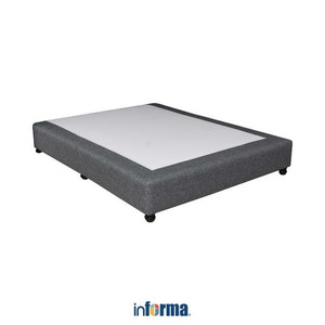 Informa - Informa 180x200x24 Cm My Foundation Tempat Tidur - Abu-Abu