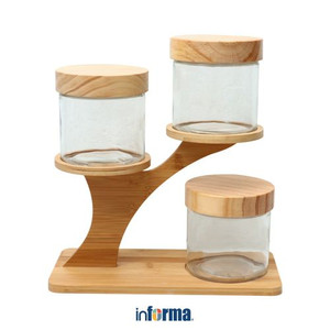 Informa Set 3 Pcs Cassia Tree Stoples Dengan Rak