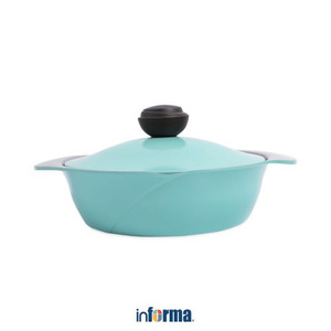 Informa - Chef Topf 24 Cm Panci Low Casserole - Hijau